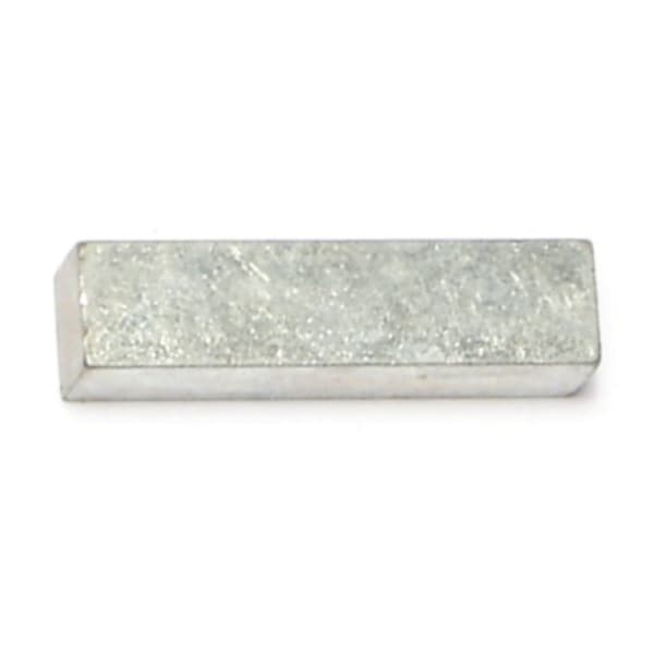 Midwest Fastener Machine Key Machine Key, Square End, Steel, Zinc, 1 in L, 1/4 in Sq, 6 PK 62627 - main